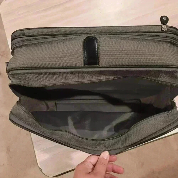 Vintage 1987 Samsonite Silhouett 4 Brown Tweed Adj  Shoulder Travel Bag - ECU - Picture 8 of 15